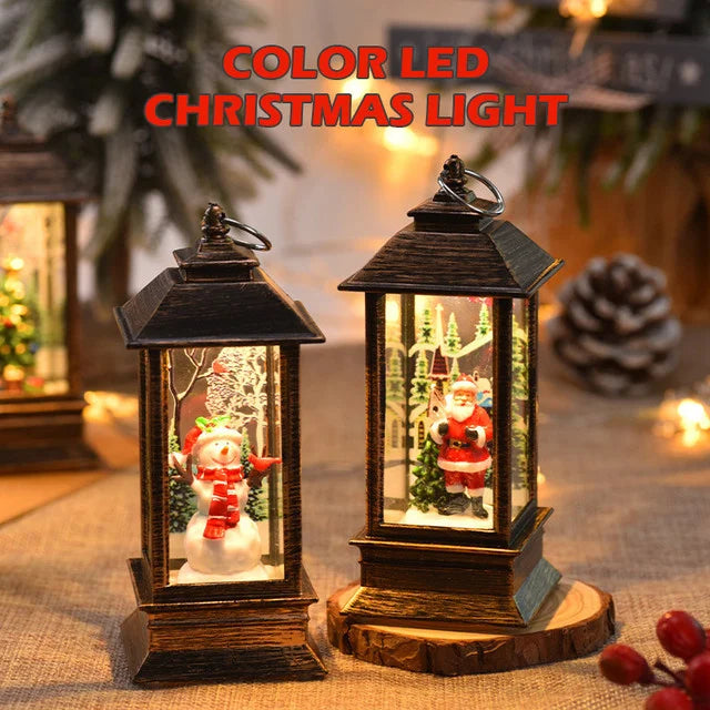 Color LED Christmas Light Lantern