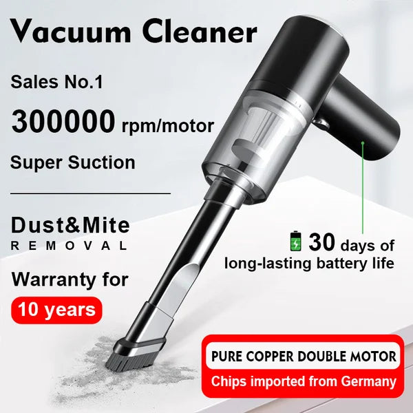 🔥Last Day Promotion 49% OFF - Wireless Handheld Car Vacuum Cleaner